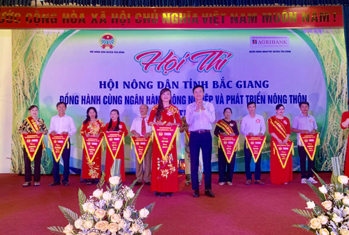 Yên Dũng: Sôi nổi Hội thi “Hội Nông dân tỉnh Bắc Giang đồng hành cùng Ngân hàng Nông nghiệp và Phát triển nông thôn”
