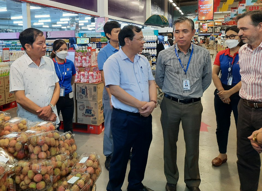 Bắc Giang: Đẩy mạnh tiêu thụ vải thiều tại thị trường phía Nam