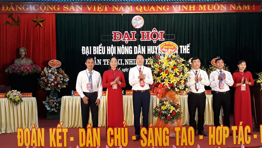 Bắc Giang: Hội Nông dân 10 huyện, TP tổ chức thành công đại hội nhiệm kỳ 2023 - 2028