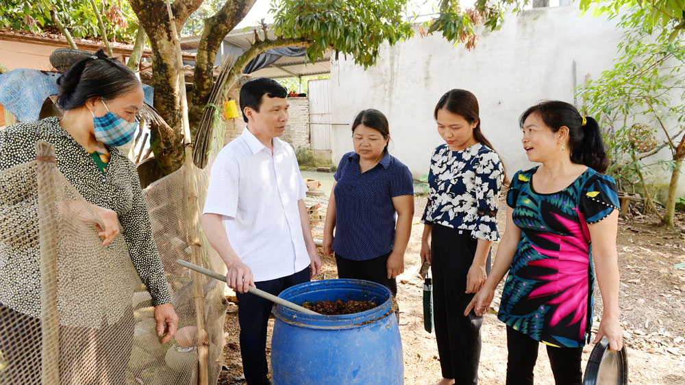 Hội Nông dân Bắc Giang: Tạo chuyển biến trong xử lý rác thải nông thôn