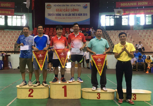 Giải Cầu lông truyền thống 14/10 lần thứ XI tỉnh Bắc Giang năm 2019